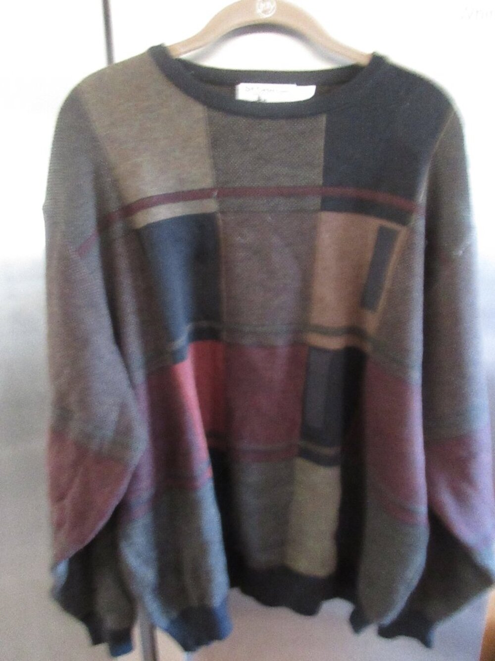St. Croix knit mens crewneck pullover vintage classic xl  wool
